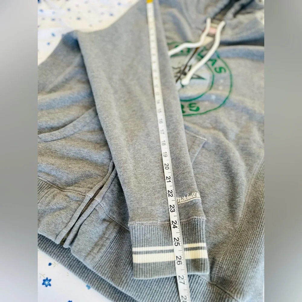 Mitchell and Ness vintage-style Sz:2XL Dallas Stars Full Zip Graphic Logo Hoodie